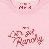 Cropped Feminino NFR – Let’s Get Ranchy Rosa - imagem 2