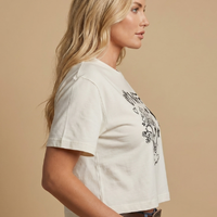 Cropped Feminino NFR – Longhorn Heritage Bege - imagem 3