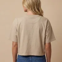 Cropped Feminino NFR – Longhorn Heritage Bege - imagem 4