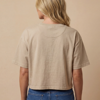 Cropped Feminino NFR – Longhorn Heritage Bege - imagem 4
