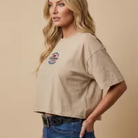 Cropped Feminino NFR – Longhorn Heritage Bege - imagem 3