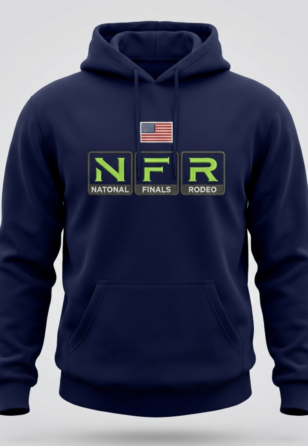 Moletom Masculino NFR National Finals Rodeo – Azul Marinho Premium