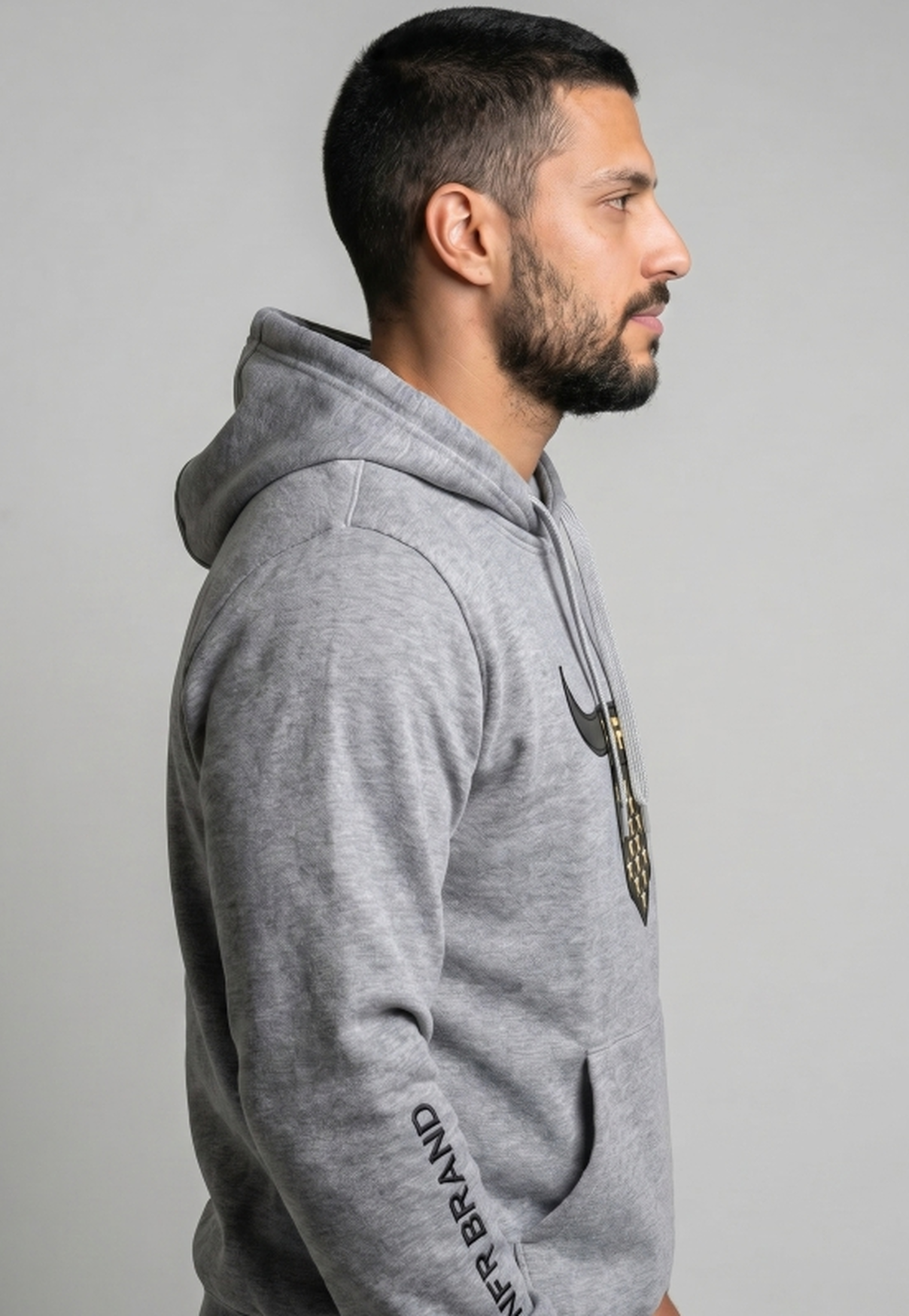 Moletom Masculino NFR – Bull Cinza Premium