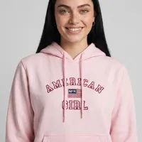 Moletom Feminino NFR – American Girl Rosa Premium - imagem 1