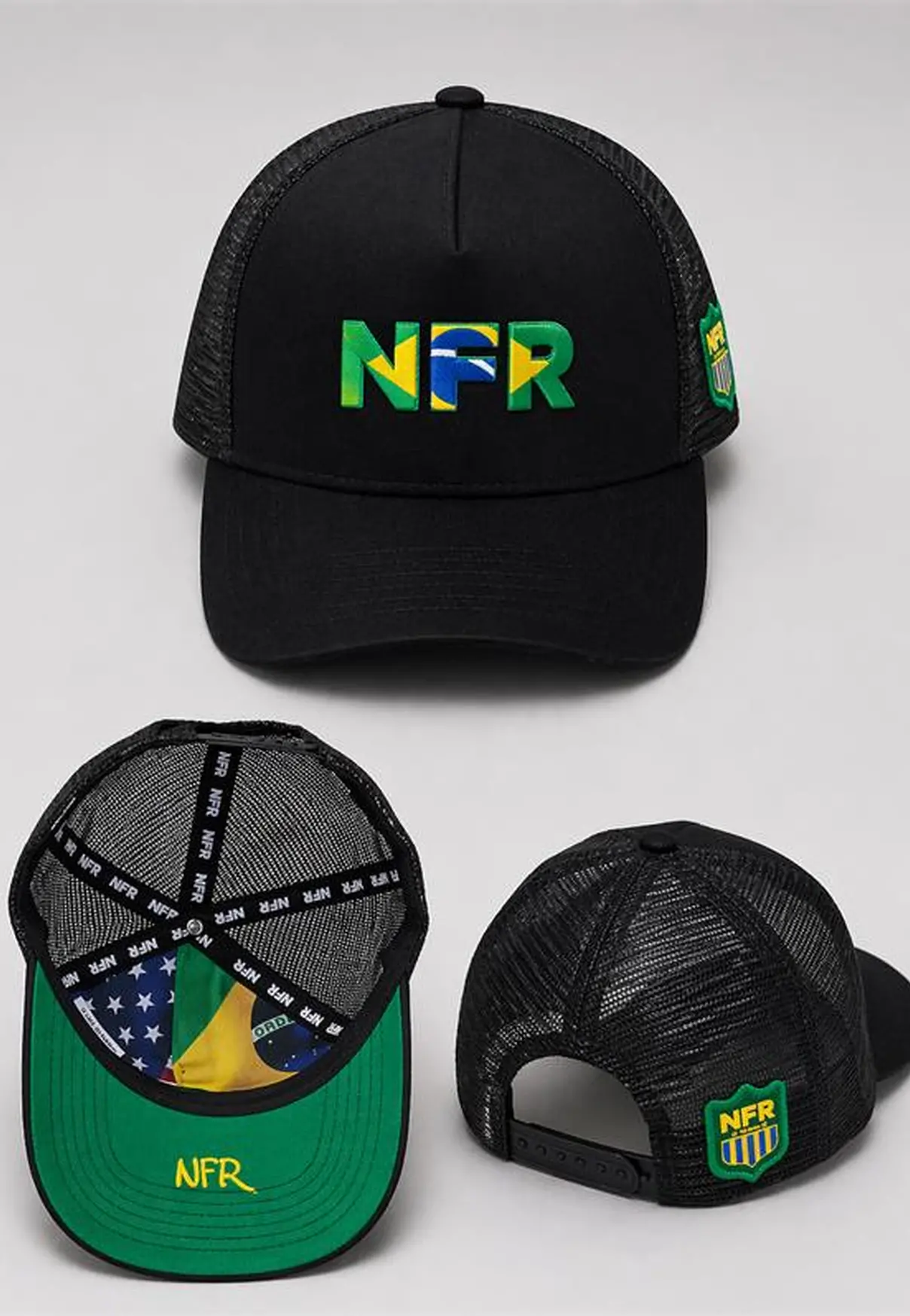 Boné Trucker NFR Brasil Edition