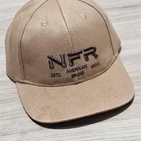 Boné NFR American Brand Marrom Claro - imagem 2