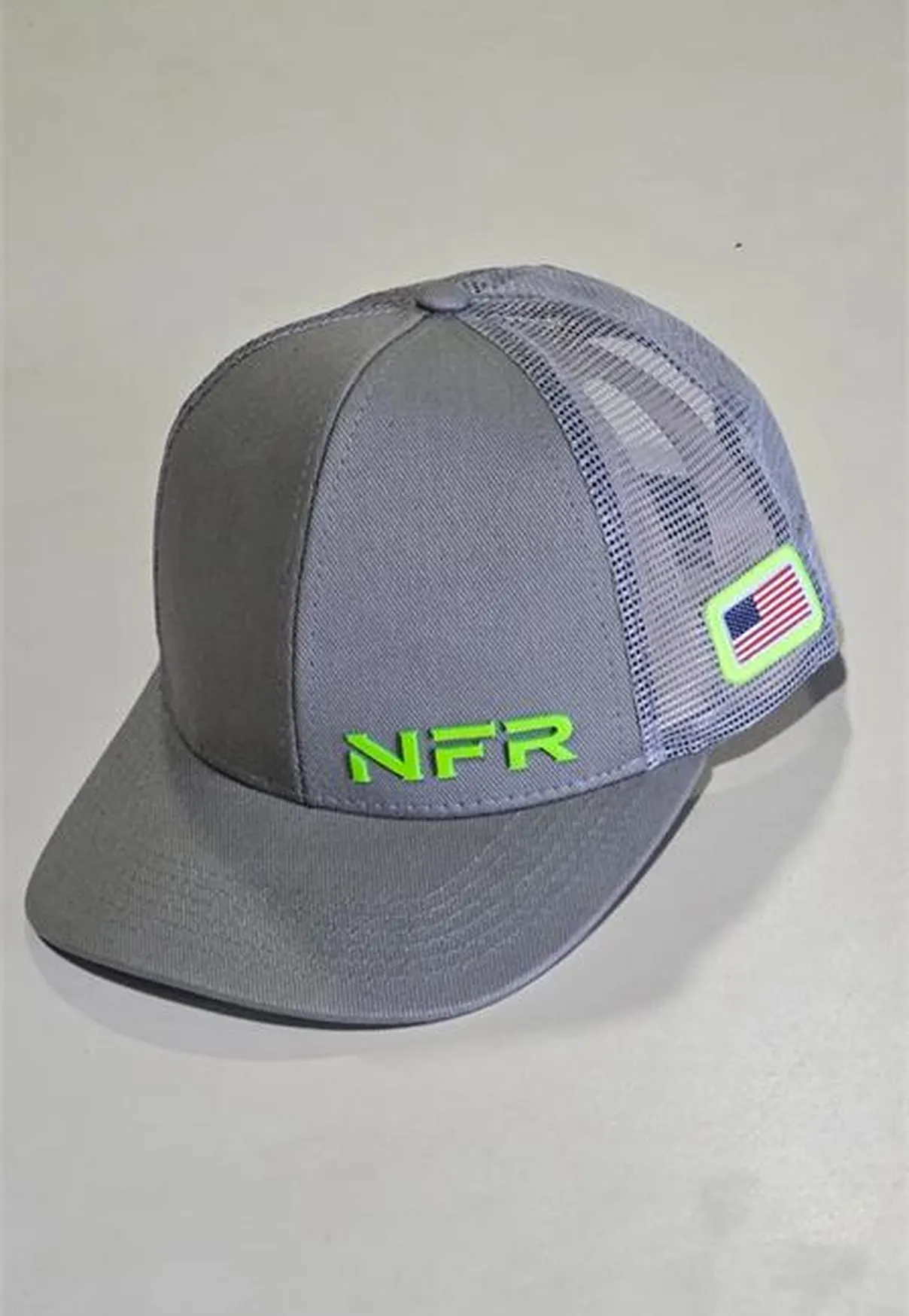 Boné Trucker NFR Grey Neon