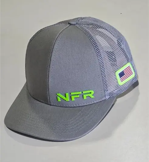 Boné Trucker NFR Grey Neon