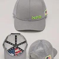Boné Trucker NFR Grey Neon - imagem 1