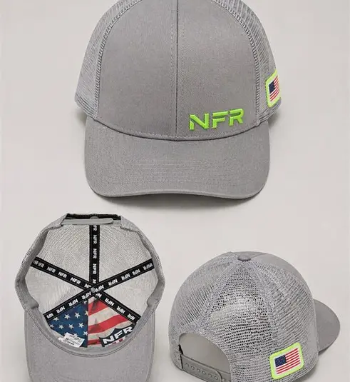 Boné Trucker NFR Grey Neon