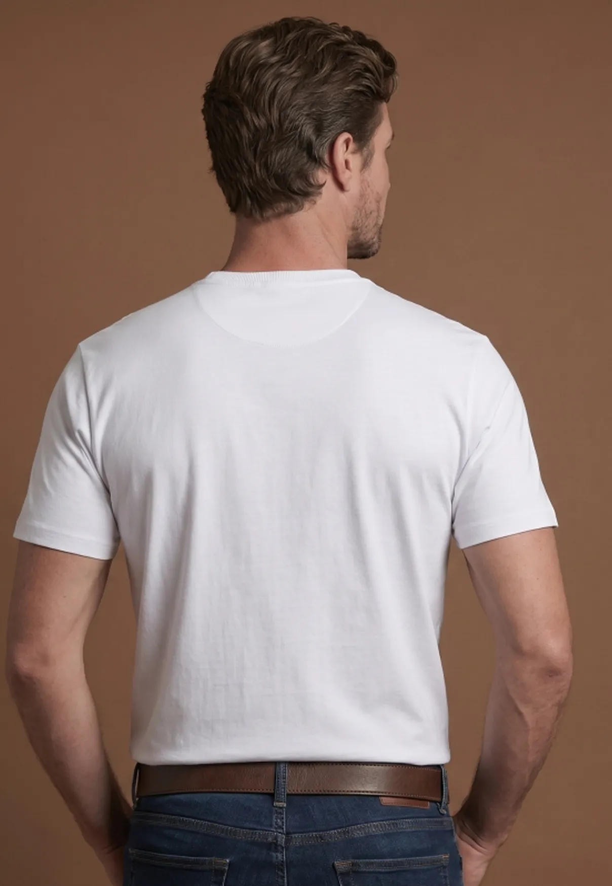 Camiseta NFR Branca Minimal