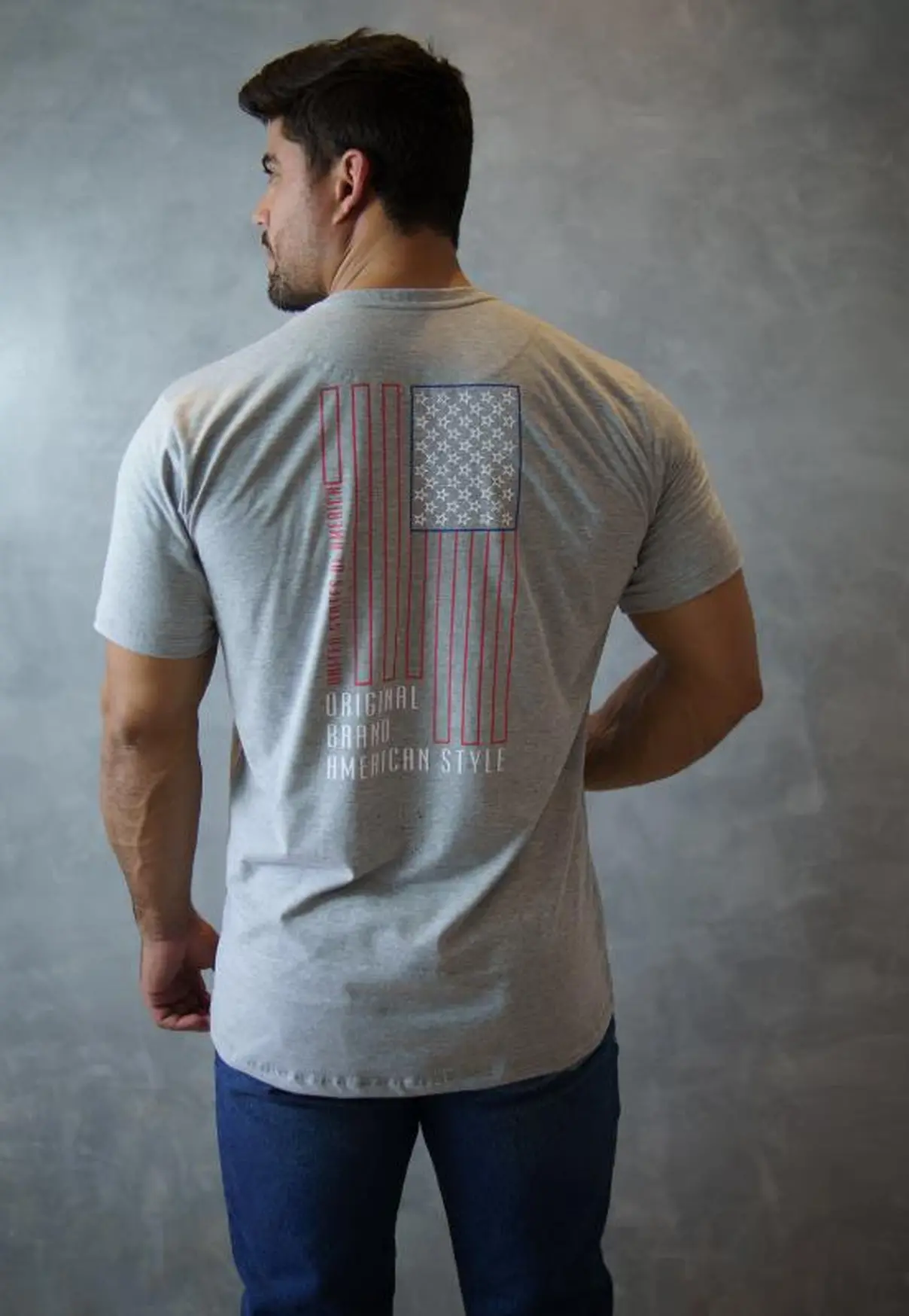 Camiseta NFR American Brand Mescla