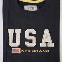 Camiseta NFR USA Brand Black - imagem 2