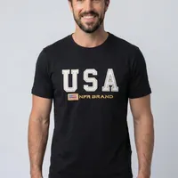 Camiseta NFR USA Brand Black - imagem 1