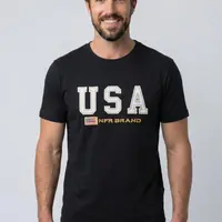 Camiseta NFR USA Brand Black - imagem 1