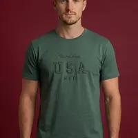 Camiseta NFR USA Unlimited Verde Militar - imagem 1