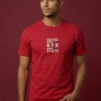 Camiseta NFR United State Vermelha - imagem 1
