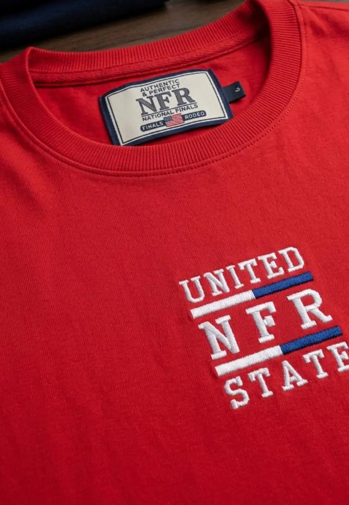Camiseta NFR United State Vermelha
