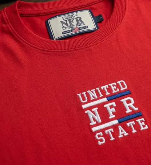 Camiseta NFR United State Vermelha