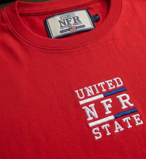 Camiseta NFR United State Vermelha
