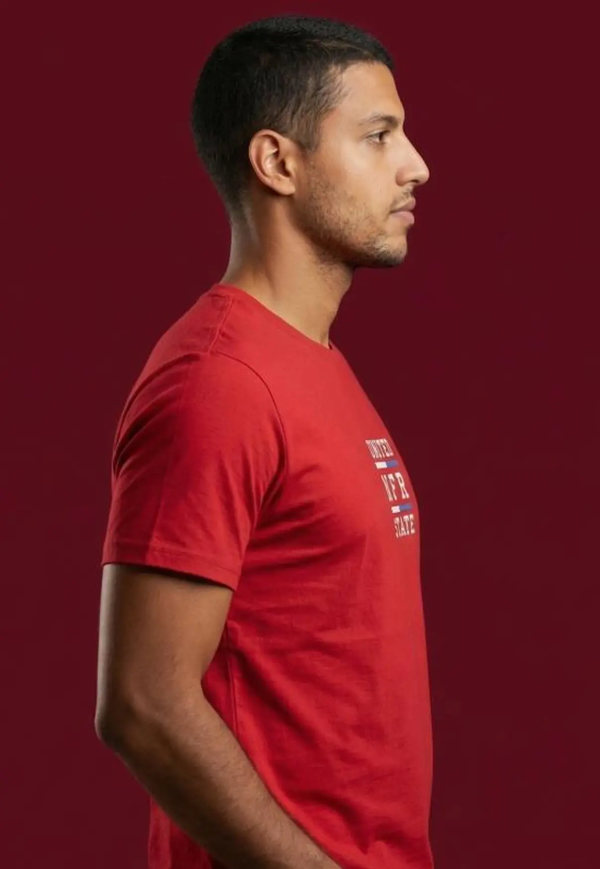 Camiseta NFR United State Vermelha