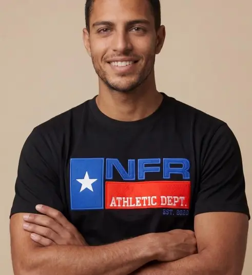 Camiseta NFR Athletic Dept Black