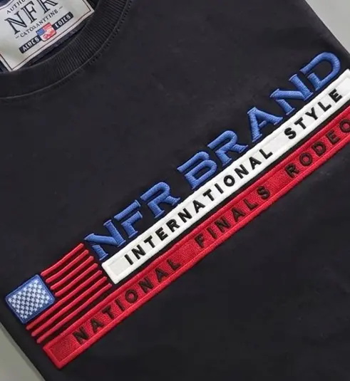 Camiseta NFR International Style Black