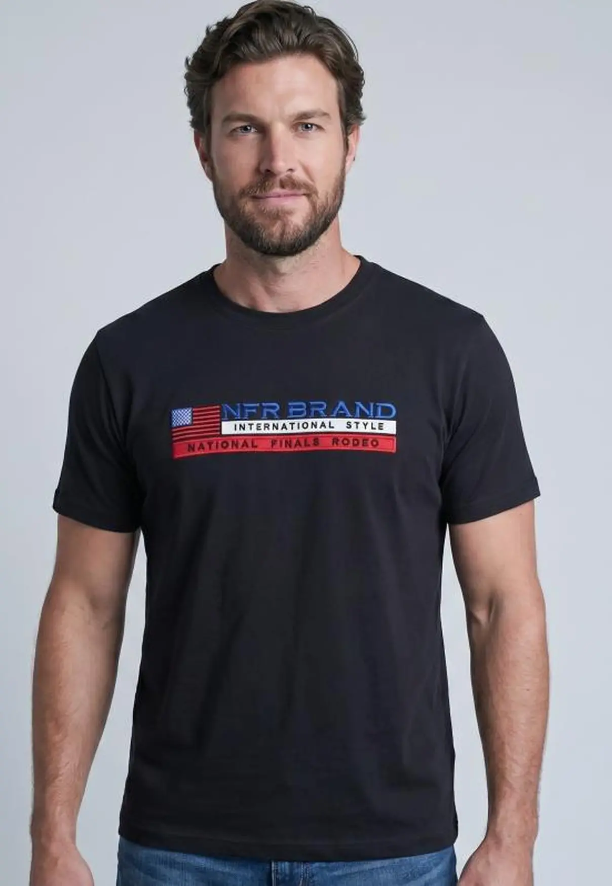 Camiseta NFR International Style Black