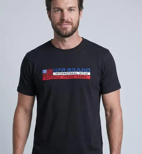 Camiseta NFR International Style Black