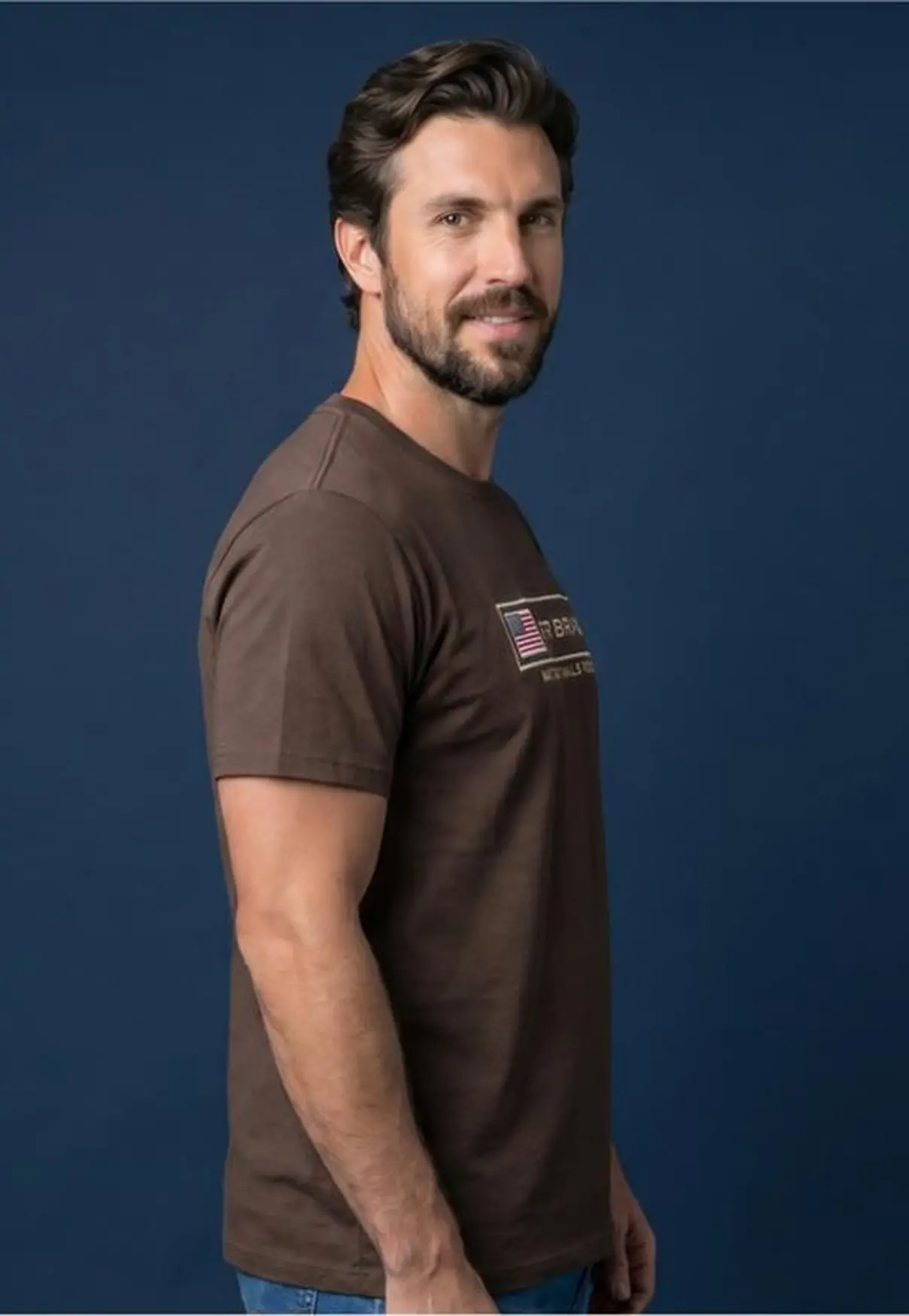 Camiseta NFR National Finals Rodeo Brown