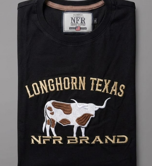 Camiseta Longhorn Texas NFR Brand