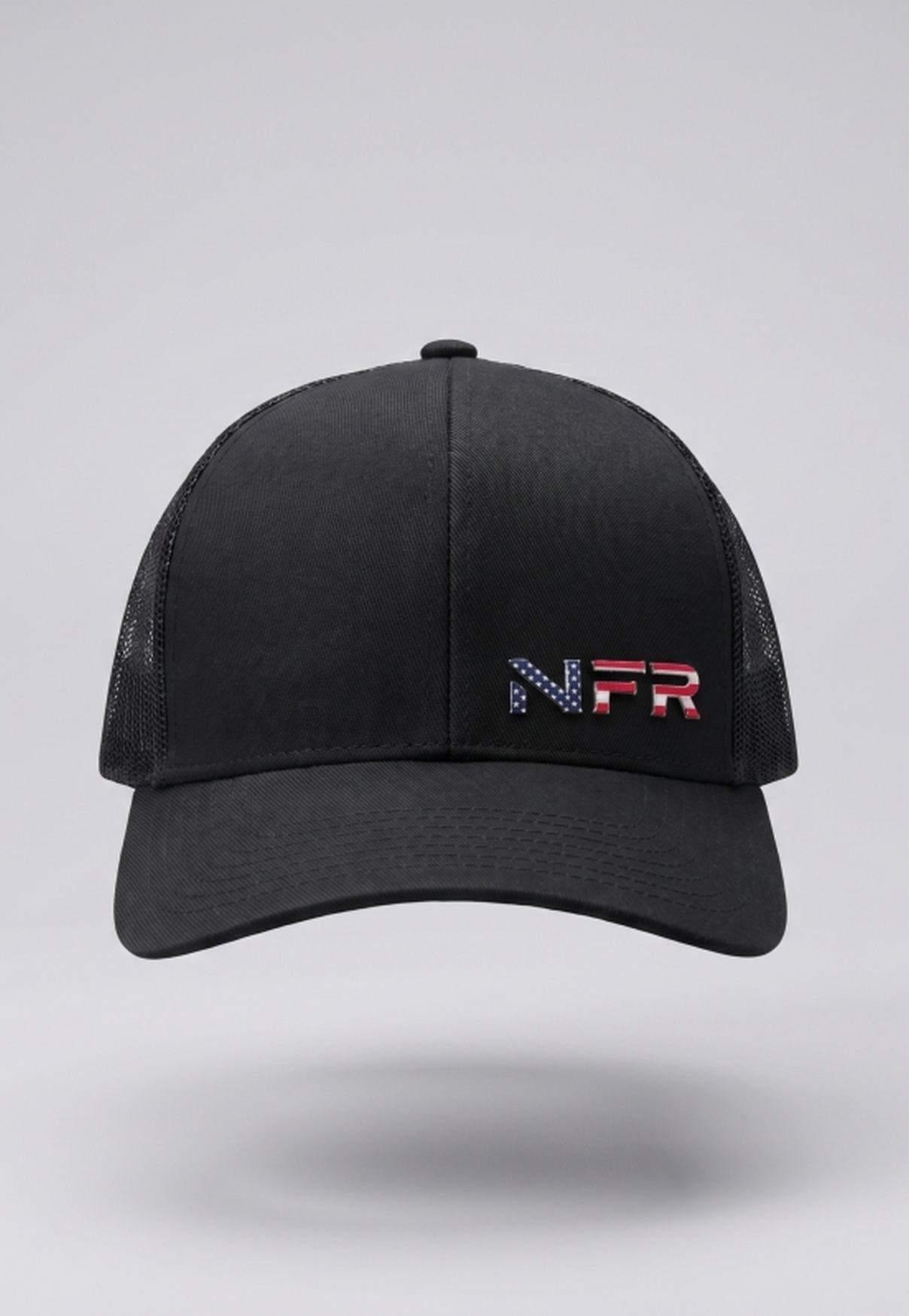 Boné NFR USA Black Trucker