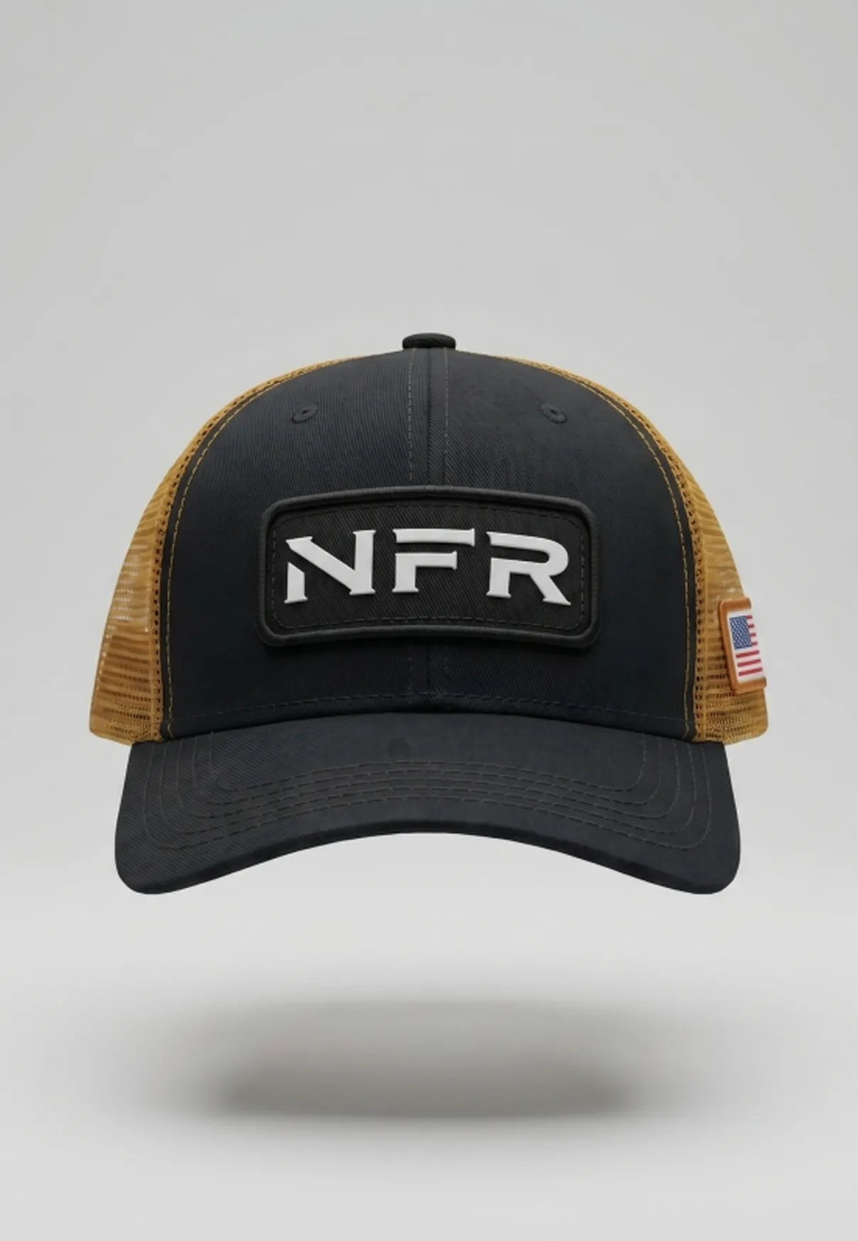 Boné NFR Black Camel Trucker