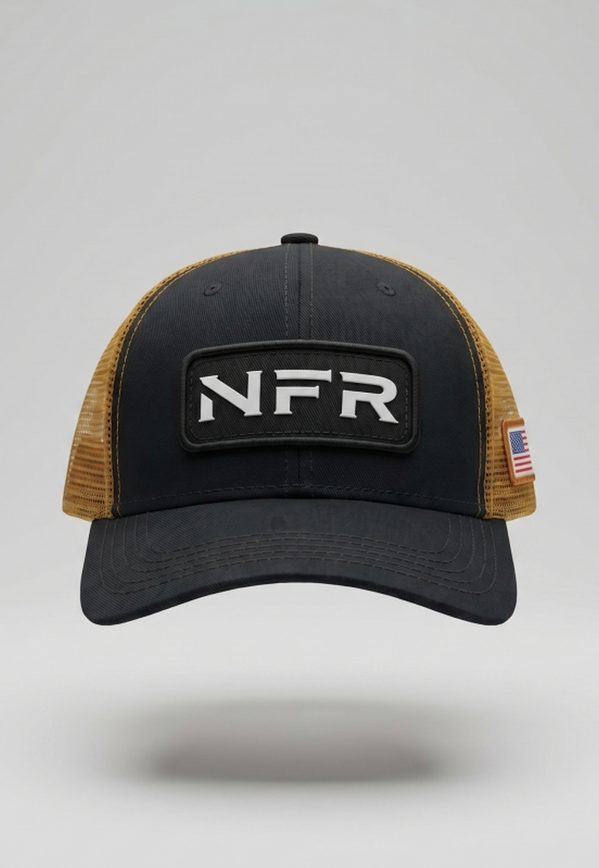 Boné NFR Black Camel Trucker