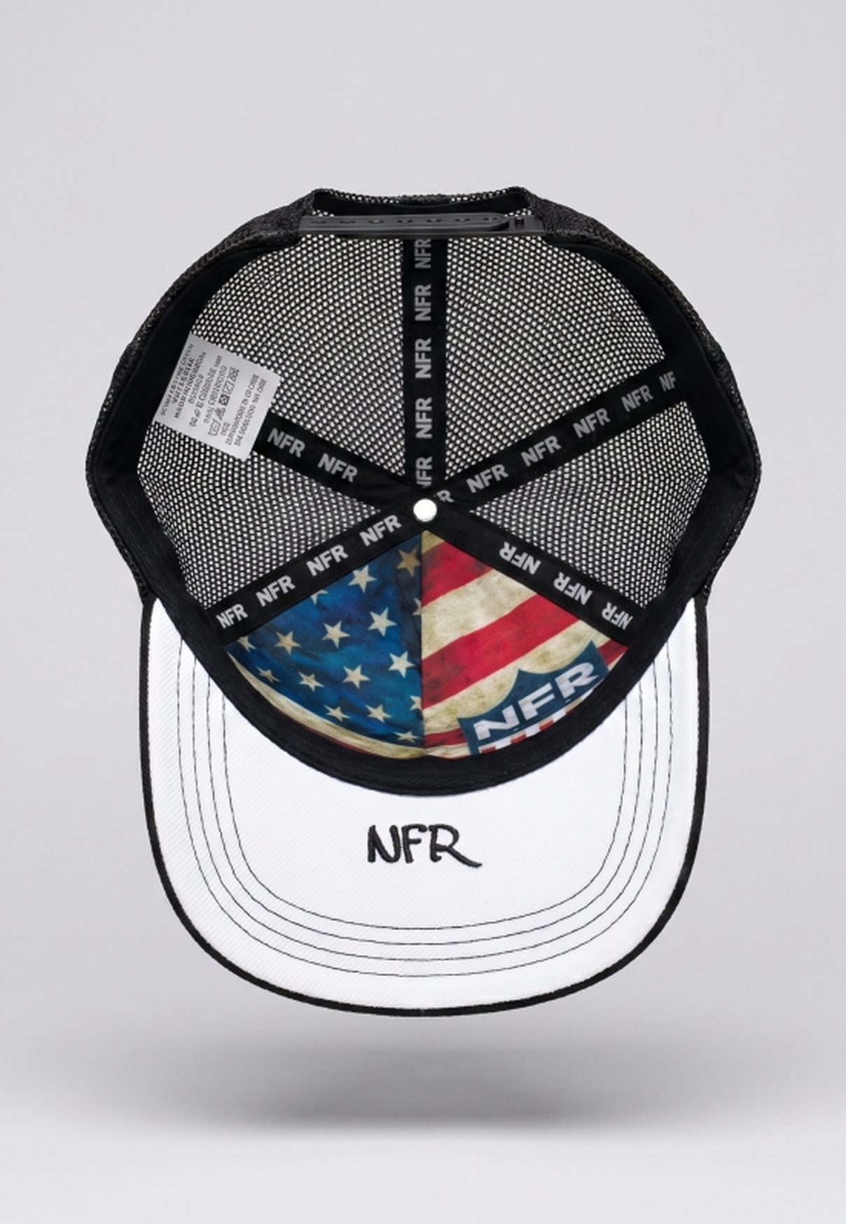 Boné NFR Black Trucker