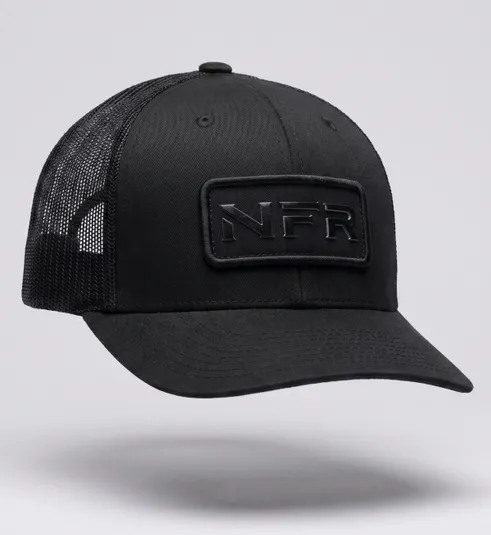 Boné NFR Black Trucker