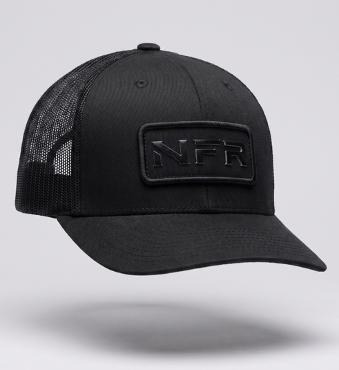 Boné NFR Black Trucker