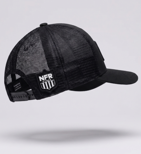 Boné NFR Black Trucker