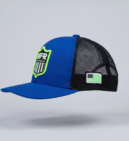 Boné NFR Blue Neon Trucker