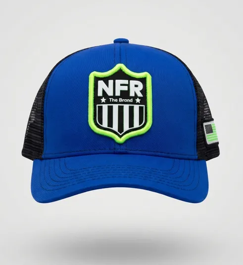 Boné NFR Blue Neon Trucker