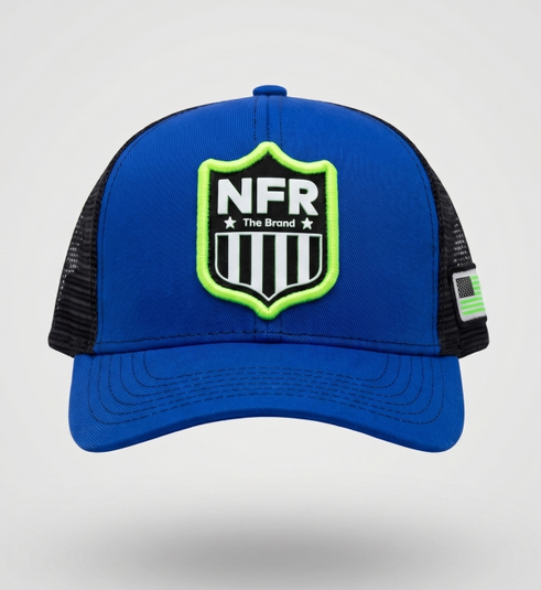 Boné NFR Blue Neon Trucker