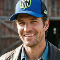 Boné NFR Blue Neon Trucker - imagem 4