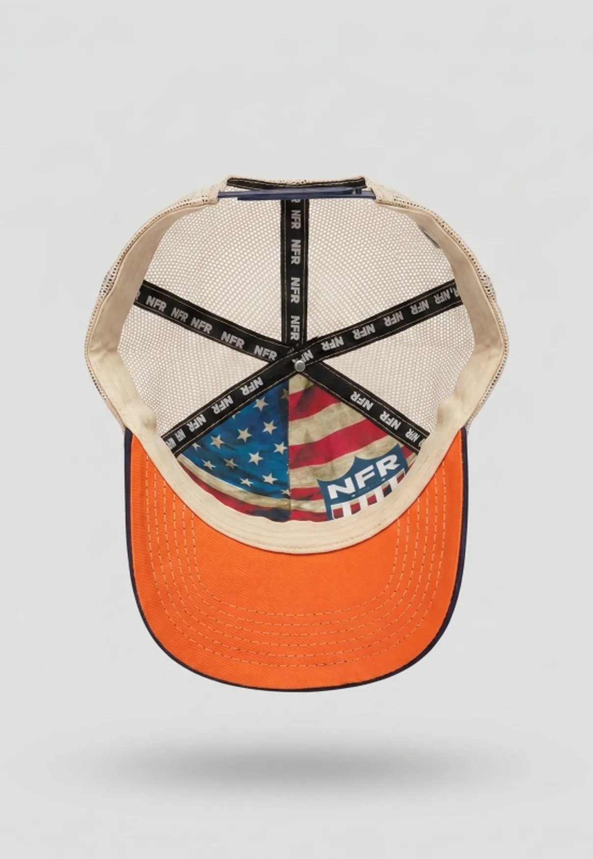 Boné NFR Navy Desert Trucker