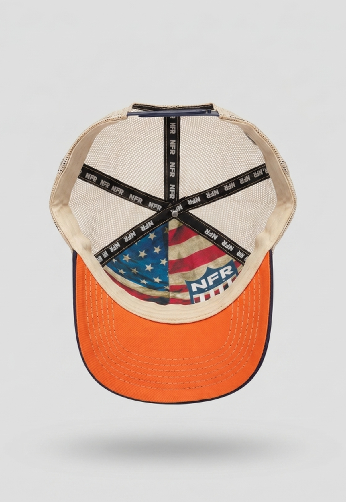 Boné NFR Navy Desert Trucker