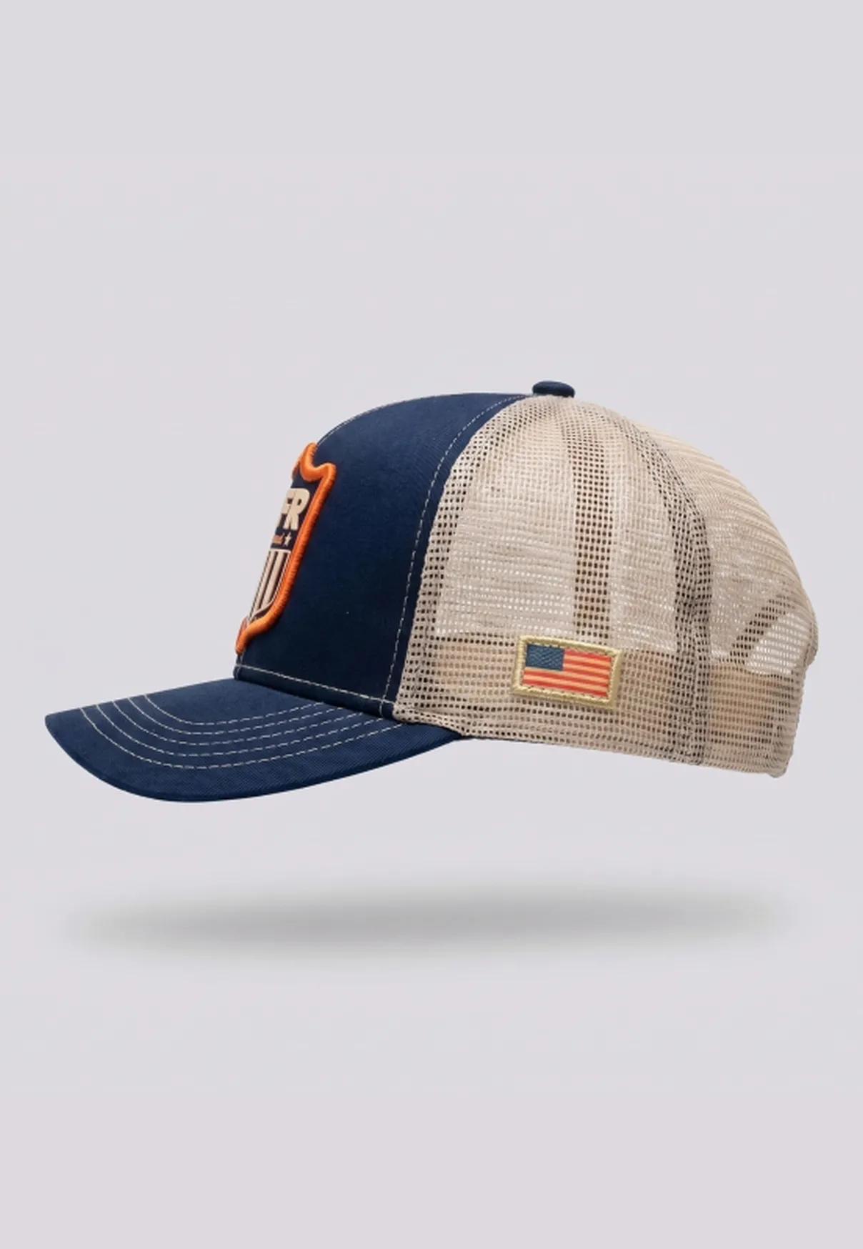 Boné NFR Navy Desert Trucker