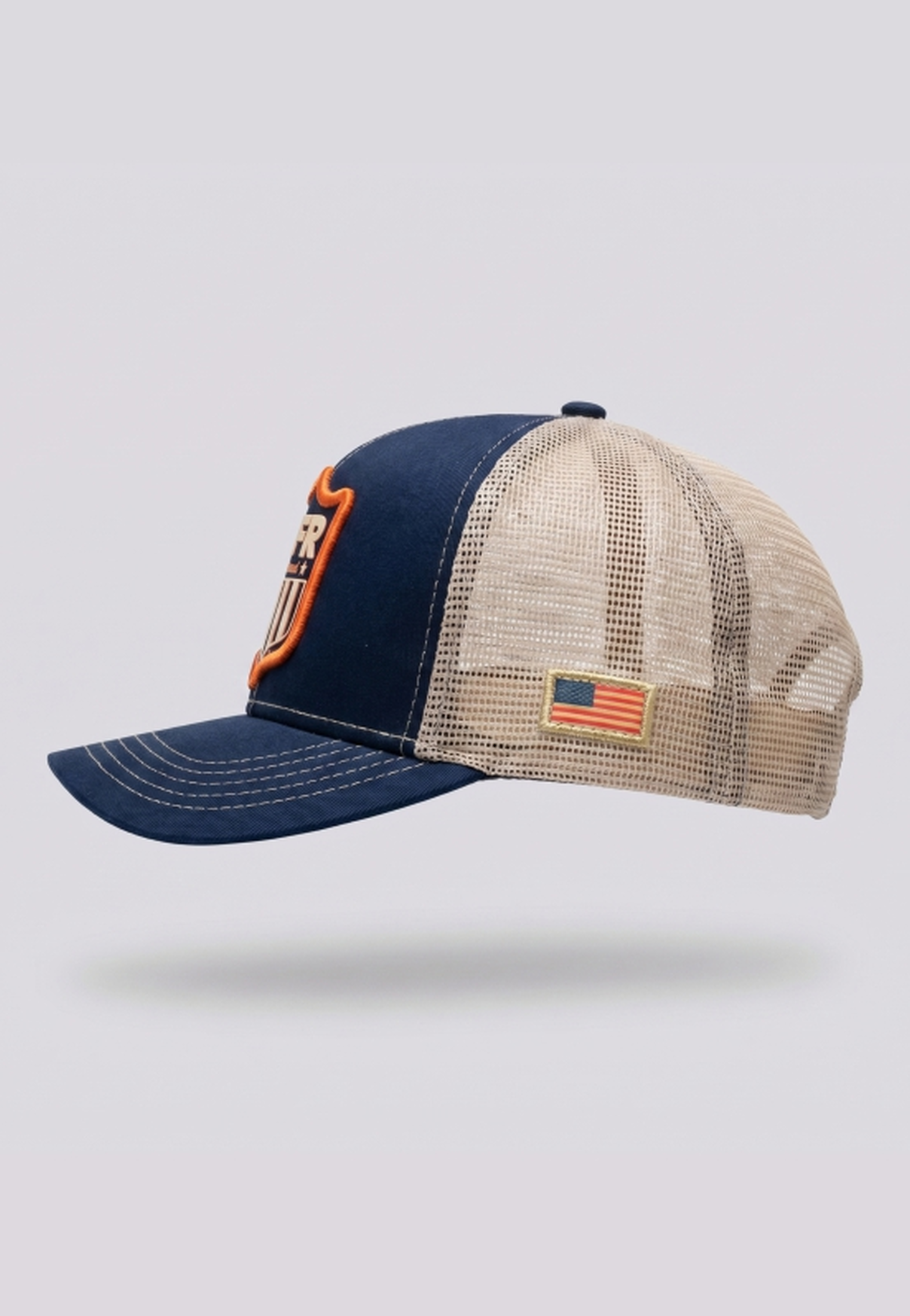 Boné NFR Navy Desert Trucker