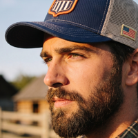 Boné NFR Navy Desert Trucker - imagem 5