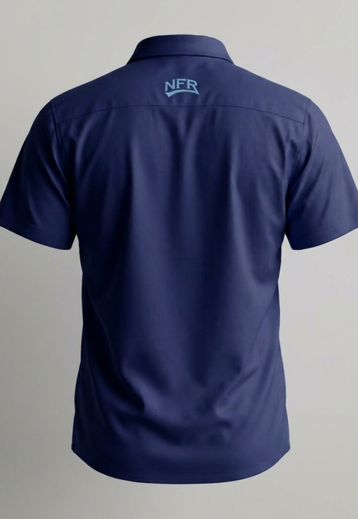 Camisa Masculina NFR Blue Premium Manga Curta