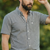 Camisa Masculina NFR Xadrez Black Premium Manga Curta - imagem 6