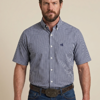 Camisa Masculina NFR Xadrez Premium Manga Curta - imagem 1